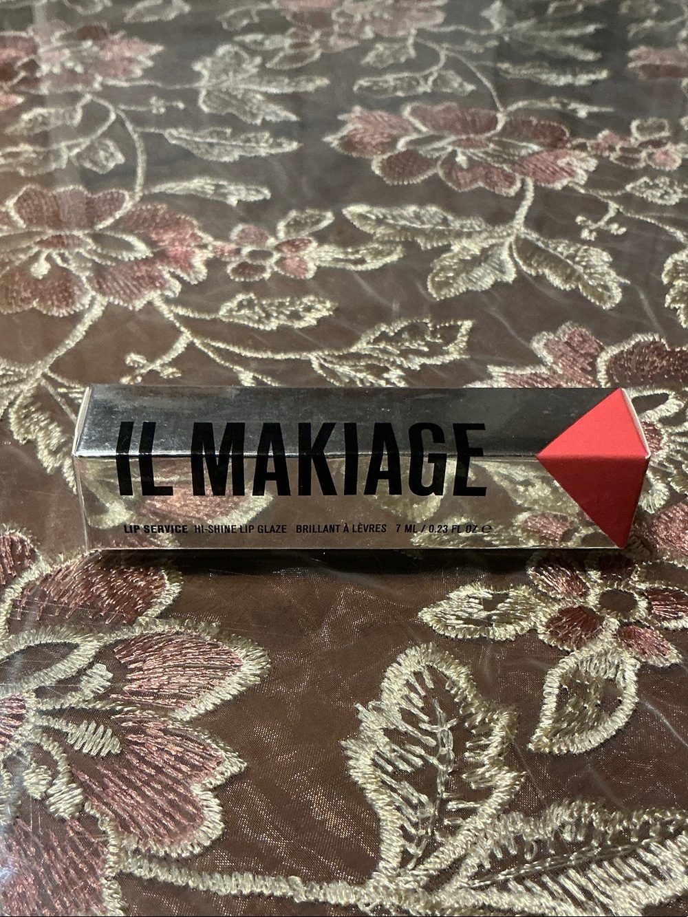 IL MAKIAGE Lip Service Hi-Shine Lip Glaze — Coral